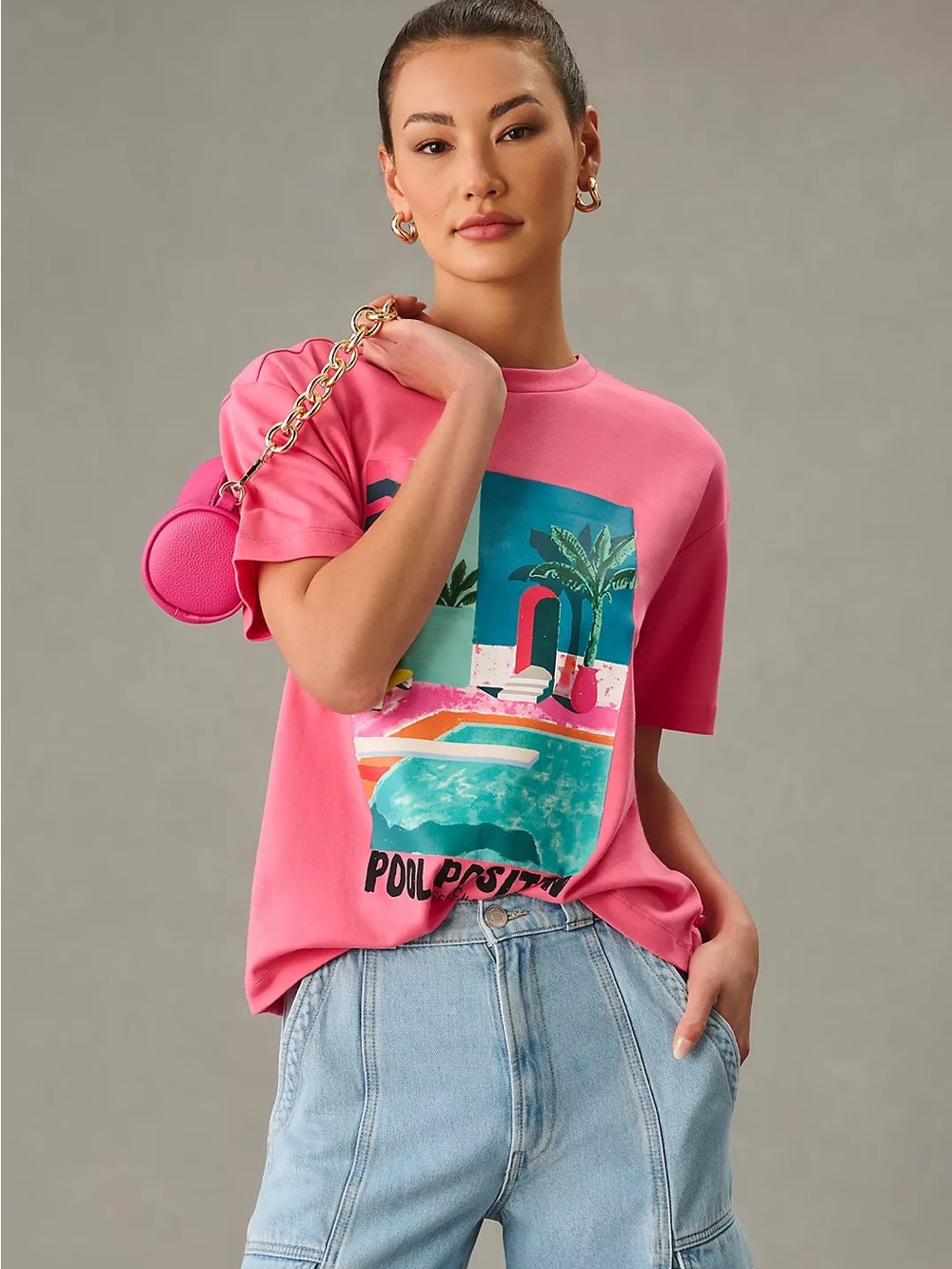 Scotch & Soda Pool Position Graphic Tee